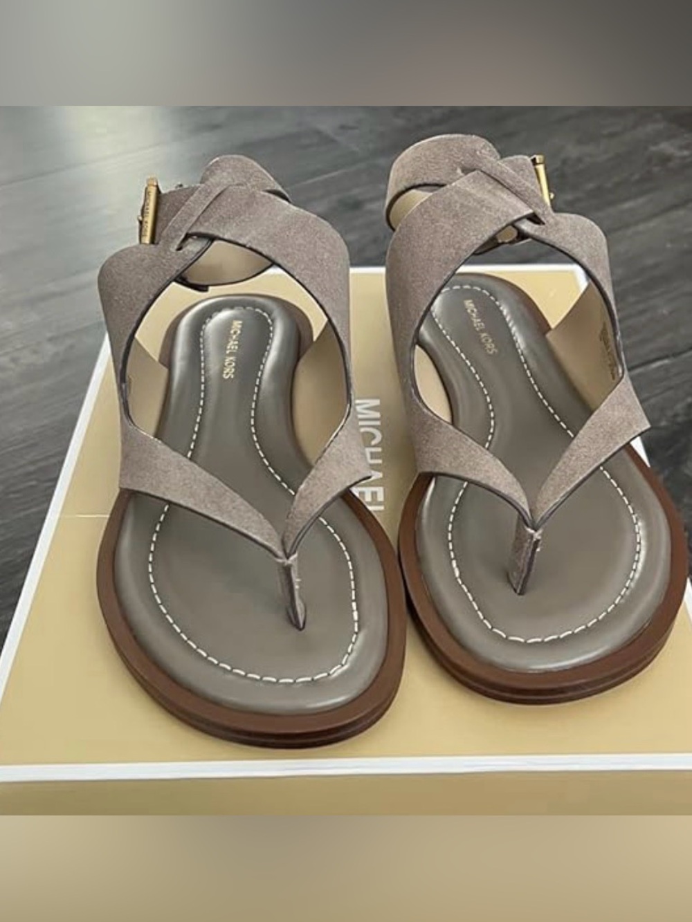 Michael Kors Irene  Ankle-Strap Sandal 7 - Picture 6 of 10